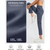 imageG Gradual Womens Pants Ankle 78 Golf Pants 3 Pockets Stretchy Petite Travel Pants Inner Drawstring for Work Business CasualDusty Blue