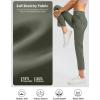 imageG Gradual Womens Pants Ankle 78 Golf Pants 3 Pockets Stretchy Petite Travel Pants Inner Drawstring for Work Business CasualGrey Sage