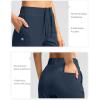 imageG Gradual Womens Pants Ankle 78 Golf Pants 3 Pockets Stretchy Petite Travel Pants Inner Drawstring for Work Business CasualNavy