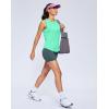 imageG Gradual Womens Workout Tank Tops Lightweight Sleeveless High Neck Athletic Shirts for Running Gym Tennis PickleballAqua