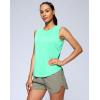 imageG Gradual Womens Workout Tank Tops Lightweight Sleeveless High Neck Athletic Shirts for Running Gym Tennis PickleballAqua