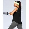 imageG Gradual Womens Workout Tank Tops Lightweight Sleeveless High Neck Athletic Shirts for Running Gym Tennis PickleballBlack
