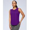 imageG Gradual Womens Workout Tank Tops Lightweight Sleeveless High Neck Athletic Shirts for Running Gym Tennis PickleballDark Purple