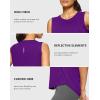imageG Gradual Womens Workout Tank Tops Lightweight Sleeveless High Neck Athletic Shirts for Running Gym Tennis PickleballDark Purple