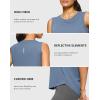 imageG Gradual Womens Workout Tank Tops Lightweight Sleeveless High Neck Athletic Shirts for Running Gym Tennis PickleballDusty Blue