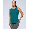 imageG Gradual Womens Workout Tank Tops Lightweight Sleeveless High Neck Athletic Shirts for Running Gym Tennis PickleballHarbor Blue
