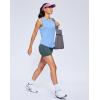 imageG Gradual Womens Workout Tank Tops Lightweight Sleeveless High Neck Athletic Shirts for Running Gym Tennis PickleballHaze Blue