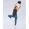 imageG Gradual Womens Workout Tank Tops Lightweight Sleeveless High Neck Athletic Shirts for Running Gym Tennis PickleballHeather Black