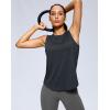 imageG Gradual Womens Workout Tank Tops Lightweight Sleeveless High Neck Athletic Shirts for Running Gym Tennis PickleballHeather Black