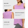 imageG Gradual Womens Workout Tank Tops Lightweight Sleeveless High Neck Athletic Shirts for Running Gym Tennis PickleballLight Purple