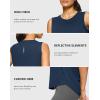 imageG Gradual Womens Workout Tank Tops Lightweight Sleeveless High Neck Athletic Shirts for Running Gym Tennis PickleballNavy