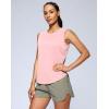 imageG Gradual Womens Workout Tank Tops Lightweight Sleeveless High Neck Athletic Shirts for Running Gym Tennis PickleballPink