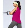 imageG Gradual Womens Workout Tank Tops Lightweight Sleeveless High Neck Athletic Shirts for Running Gym Tennis PickleballRose Red
