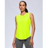 imageG Gradual Womens Workout Tank Tops Lightweight Sleeveless High Neck Athletic Shirts for Running Gym Tennis PickleballYellow