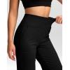imageG Gradual Womens Yoga Pants Wide Leg wiht Pockets High Waist Stretch Loose Casual Lounge Sweatpants PetiteRegularTallBlack