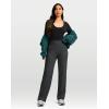 imageG Gradual Womens Yoga Pants Wide Leg wiht Pockets High Waist Stretch Loose Casual Lounge Sweatpants PetiteRegularTallCharcoal