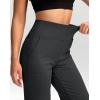 imageG Gradual Womens Yoga Pants Wide Leg wiht Pockets High Waist Stretch Loose Casual Lounge Sweatpants PetiteRegularTallCharcoal