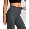 imageG Gradual Womens Yoga Pants Wide Leg wiht Pockets High Waist Stretch Loose Casual Lounge Sweatpants PetiteRegularTallDark Grey