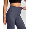 imageG Gradual Womens Yoga Pants Wide Leg wiht Pockets High Waist Stretch Loose Casual Lounge Sweatpants PetiteRegularTallGrey Blue
