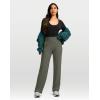 imageG Gradual Womens Yoga Pants Wide Leg wiht Pockets High Waist Stretch Loose Casual Lounge Sweatpants PetiteRegularTallSage Green