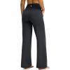 imageG Gradual Yoga Pants Women Wide Leg Dress Pants with Pockets High Waist Stretch PetiteRegularTall Casual Sweatpants WomenCharcoal