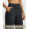 imageG Gradual Yoga Pants Women Wide Leg Dress Pants with Pockets High Waist Stretch PetiteRegularTall Casual Sweatpants WomenCharcoal