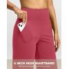 imageG Gradual Yoga Pants Women Wide Leg Dress Pants with Pockets High Waist Stretch PetiteRegularTall Casual Sweatpants WomenCoral