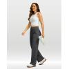 imageG Gradual Yoga Pants Women Wide Leg Dress Pants with Pockets High Waist Stretch PetiteRegularTall Casual Sweatpants WomenHeather Charcoal