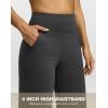 imageG Gradual Yoga Pants Women Wide Leg Dress Pants with Pockets High Waist Stretch PetiteRegularTall Casual Sweatpants WomenHeather Charcoal
