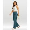 imageG Gradual Yoga Pants Women Wide Leg Dress Pants with Pockets High Waist Stretch PetiteRegularTall Casual Sweatpants WomenInk Green