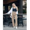 imageG Gradual Yoga Pants Women Wide Leg Dress Pants with Pockets High Waist Stretch PetiteRegularTall Casual Sweatpants WomenKhaki
