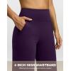 imageG Gradual Yoga Pants Women Wide Leg Dress Pants with Pockets High Waist Stretch PetiteRegularTall Casual Sweatpants WomenPurple
