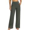 imageG Gradual Yoga Pants Women Wide Leg Dress Pants with Pockets High Waist Stretch PetiteRegularTall Casual Sweatpants WomenSage