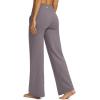 imageG Gradual Yoga Pants Women Wide Leg Dress Pants with Pockets High Waist Stretch PetiteRegularTall Casual Sweatpants WomenTaupe
