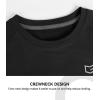 imageG Gradual Youth Boys Compression Thermal Shirt Long Sleeve Fleece Undershirt for Boy Football Baseball Soccer Base LayerBlack