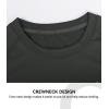 imageG Gradual Youth Boys Compression Thermal Shirt Long Sleeve Fleece Undershirt for Boy Football Baseball Soccer Base LayerDark Grey