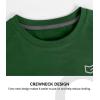imageG Gradual Youth Boys Compression Thermal Shirt Long Sleeve Fleece Undershirt for Boy Football Baseball Soccer Base LayerGreen