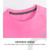 imageG Gradual Youth Boys Compression Thermal Shirt Long Sleeve Fleece Undershirt for Boy Football Baseball Soccer Base LayerHot Pink