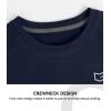 imageG Gradual Youth Boys Compression Thermal Shirt Long Sleeve Fleece Undershirt for Boy Football Baseball Soccer Base LayerNavy