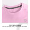 imageG Gradual Youth Boys Compression Thermal Shirt Long Sleeve Fleece Undershirt for Boy Football Baseball Soccer Base LayerPink