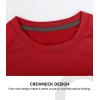 imageG Gradual Youth Boys Compression Thermal Shirt Long Sleeve Fleece Undershirt for Boy Football Baseball Soccer Base LayerRed