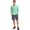 imageMens Long Sleeve Sun Protection Fishing Shirt with Zipper Pockets UPF 50 Lightweight Cool Sun Shirts for Men Hiking OutdoorArona