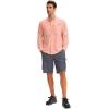imageMens Long Sleeve Sun Protection Fishing Shirt with Zipper Pockets UPF 50 Lightweight Cool Sun Shirts for Men Hiking OutdoorLight Pink
