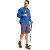 imageMens Long Sleeve Sun Protection Fishing Shirt with Zipper Pockets UPF 50 Lightweight Cool Sun Shirts for Men Hiking OutdoorVivid Blue