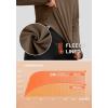 imageWomens Thermal Fleece Tops Long Sleeve Workout Shirts Running Athletic Base Layer with Thumb Holes Zipper PocketBrown