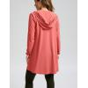 imageWomens UPF 50 Swim Cover Up Sun Protection Hoodie Long Jacket SPF Lightweight Beach Cover Ups for WomenCoral