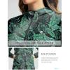 imageWomens UPF 50 Swim Cover Up Sun Protection Hoodie Long Jacket SPF Lightweight Beach Cover Ups for WomenLeaf