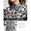 imageWomens UPF 50 Swim Cover Up Sun Protection Hoodie Long Jacket SPF Lightweight Beach Cover Ups for WomenWhite Flower