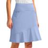 imageG Gradual Skorts Skirts for Women with 5 Pockets 20quot Knee Length Golf Skirt Modest Long Tennis Athletic Skirts for WomenViolet