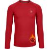 imageG Gradual Youth Boys Compression Thermal Shirt Long Sleeve Fleece Undershirt for Boy Football Baseball Soccer Base LayerRed